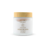 ATIKI Glow Elixir Day Cream is a high-performance daily moisturizer designed to energize, protect, and perfect the complexion. Enriched with firming peptides, deeply hydrating hyaluronic acid, and skin-refining niacinamide, this advanced formula helps improve elasticity, smooth uneven texture, and visibly brighten the skin. Its lightweight, silky texture absorbs beautifully, leaving the skin plumper, more balanced, and naturally luminous — a refined glow that lasts all day. Where botanical care meets modern skin science.